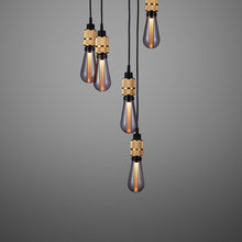 Load image into Gallery viewer, Hooked Nude Multi Light Pendant Light in Detail.

