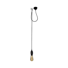 Load image into Gallery viewer, Hooked Nude Pendant Light in Smoked Bronze.
