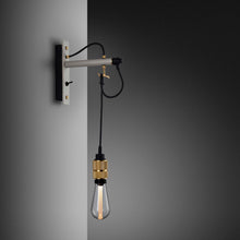 Load image into Gallery viewer, Hooked Nude Wall Light in Stone/Brass.
