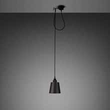 Load image into Gallery viewer, Hooked Pendant Light in Graphite/Smoked Bronze (Small).
