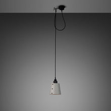 Load image into Gallery viewer, Hooked Pendant Light in Stone/Smoked Bronze (Small).
