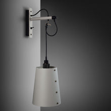 Load image into Gallery viewer, Hooked Wall Light in Stone/Smoked Bronze (Large).
