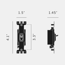 Load image into Gallery viewer, Toggle Module - line drawing.
