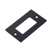 Load image into Gallery viewer, Wall Plate in Black/Without Logo (1-Gang).
