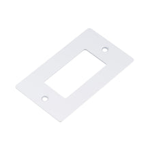 Load image into Gallery viewer, Wall Plate in White/Without Logo (1-Gang).
