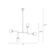 Load image into Gallery viewer, Cafe Chandelier - line drawing.
