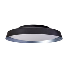 Load image into Gallery viewer, Boop! LED Flush Mount Ceiling Light in Black/Blue Grey Metallic (Large).
