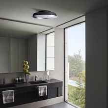 Load image into Gallery viewer, Boop! LED Flush Mount Ceiling Light in bathroom.
