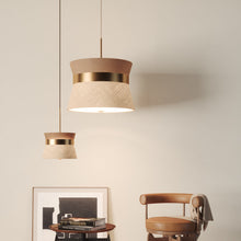 Load image into Gallery viewer, Caramelo Pendant Light in living room.
