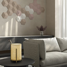 Load image into Gallery viewer, Greta-Battery LED Table Lamp in living room.
