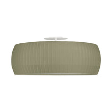 Load image into Gallery viewer, Isamu Flush Mount Ceiling Light in Olive Green (Medium).
