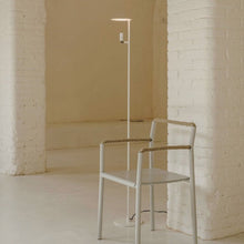 Load image into Gallery viewer, Kelly LED Floor Lamp in living room.
