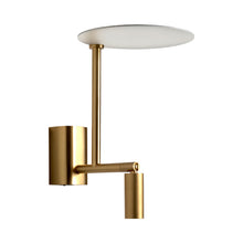 Load image into Gallery viewer, Kelly LED Wall Light in Gold/Gold.
