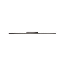 Load image into Gallery viewer, Lineal LED Wall Light in Matt Nickel (Large).
