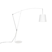 Load image into Gallery viewer, Robin Floor Lamp in White (White/Polycarbonate Shade).
