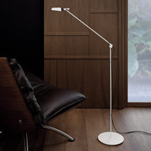 Load image into Gallery viewer, Tema LED Floor Lamp in living room.
