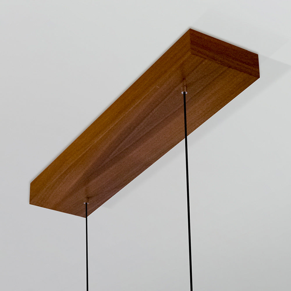 Camur Canopy in Dark Stained Walnut.