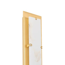 Load image into Gallery viewer, Alexandrite LED Wall Light in Detail.
