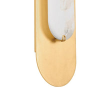 Load image into Gallery viewer, Alexandrite LED Wall Light in Detail.
