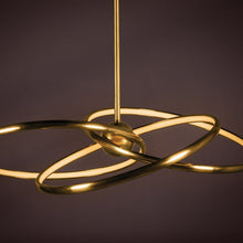 Load image into Gallery viewer, Alula LED Chandelier in Detail.
