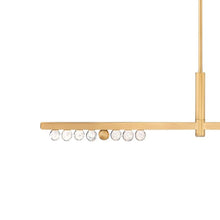 Load image into Gallery viewer, Annecy LED Linear Pendant Light in Detail.
