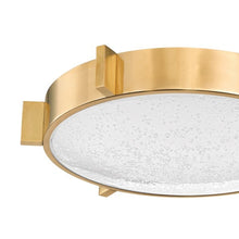 Load image into Gallery viewer, Ansonia LED Flush Mount Ceiling Light in Detail.
