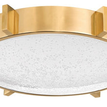 Load image into Gallery viewer, Ansonia LED Flush Mount Ceiling Light in Detail.

