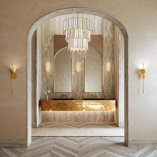 Load image into Gallery viewer, Antalya LED Wall Light in bathroom.
