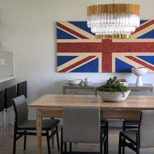 Load image into Gallery viewer, Charisma Chandelier in dining room.
