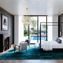 Load image into Gallery viewer, Gleason Chandelier in bedroom.
