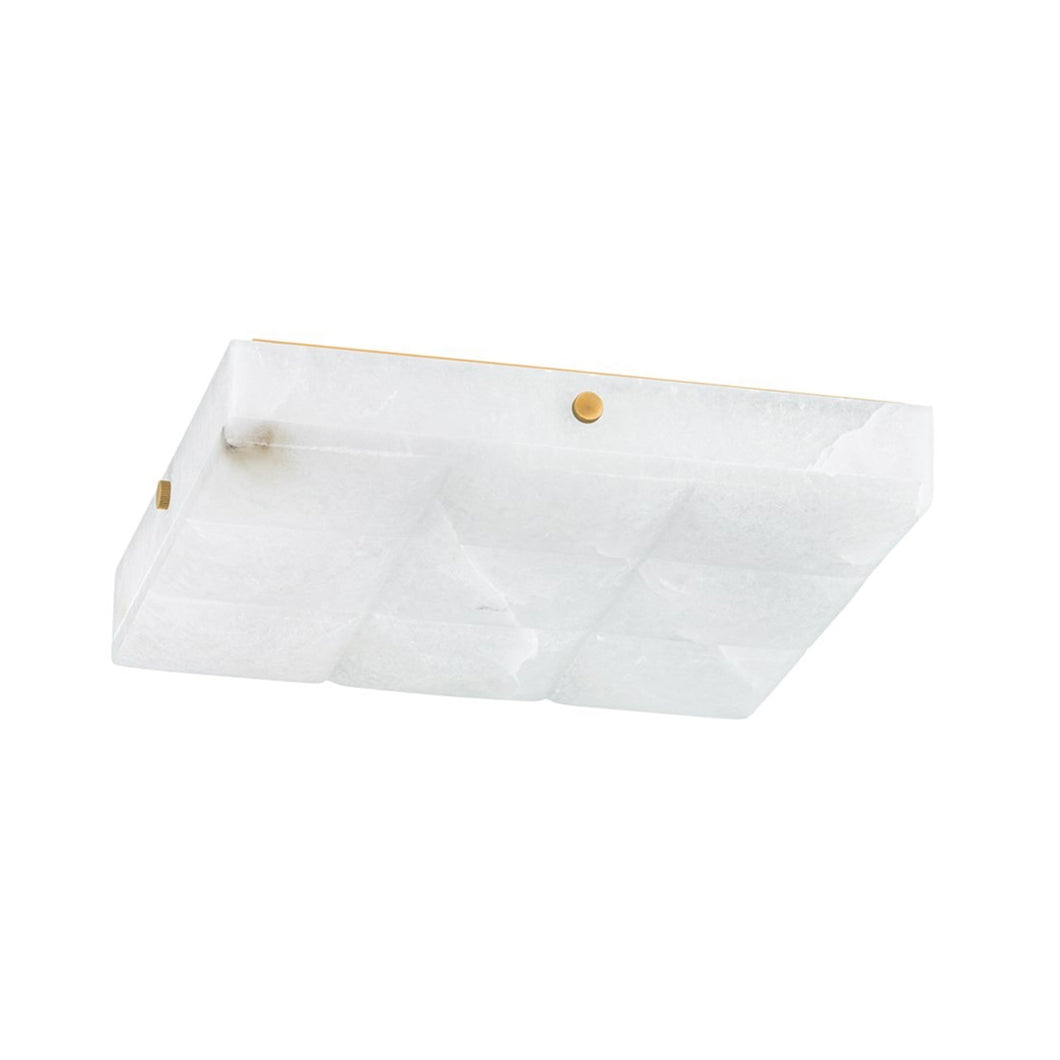 Gypsum LED Flush Mount Ceiling Light.