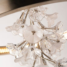 Load image into Gallery viewer, Jasmine LED Chandelier in Detail.

