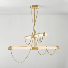 Load image into Gallery viewer, Lariat LED Chandelier in Detail.

