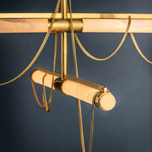 Load image into Gallery viewer, Lariat LED Chandelier in Detail.

