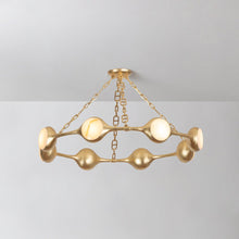 Load image into Gallery viewer, Riviere LED Chandelier in Detail.
