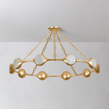 Load image into Gallery viewer, Riviere LED Chandelier in Detail.
