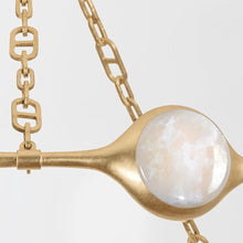 Load image into Gallery viewer, Riviere LED Chandelier in Detail.
