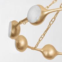 Load image into Gallery viewer, Riviere LED Chandelier in Detail.
