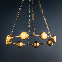 Load image into Gallery viewer, Riviere LED Chandelier in Detail.
