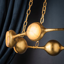 Load image into Gallery viewer, Riviere LED Chandelier in Detail.
