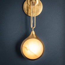 Load image into Gallery viewer, Riviere LED Wall Light in Detail.

