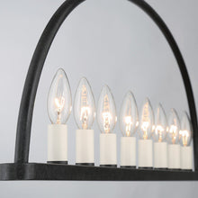 Load image into Gallery viewer, Abbott Linear Chandelier in Detail.
