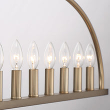 Load image into Gallery viewer, Abbott Linear Chandelier in Detail.
