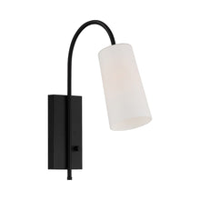 Load image into Gallery viewer, Alexa Wall Light in Matte Black.
