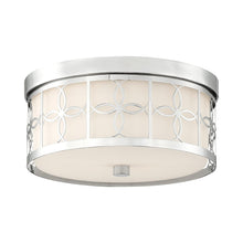 Load image into Gallery viewer, Anniversary Flush Mount Ceiling Light in Polished Nickel.
