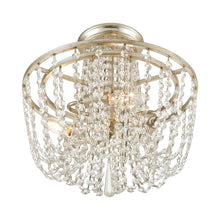 Load image into Gallery viewer, Arcadia Semi Flush Mount Ceiling Light in Detail.
