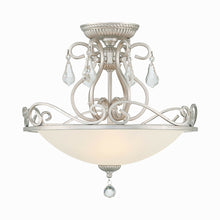 Load image into Gallery viewer, Ashton Semi Flush Mount Ceiling Light in Detail.
