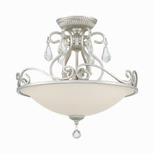 Load image into Gallery viewer, Ashton Semi Flush Mount Ceiling Light in Detail.
