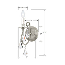 Load image into Gallery viewer, Ashton Wall Light - line drawing.
