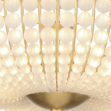 Load image into Gallery viewer, Bella Semi Flush Mount Ceiling Light in Detail.
